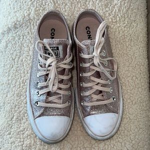 Pink Platform Converse